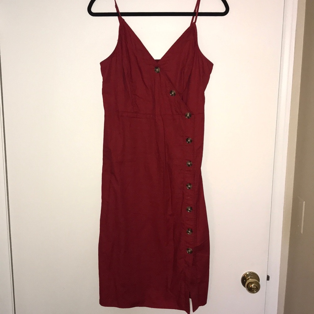 Red express summer dress